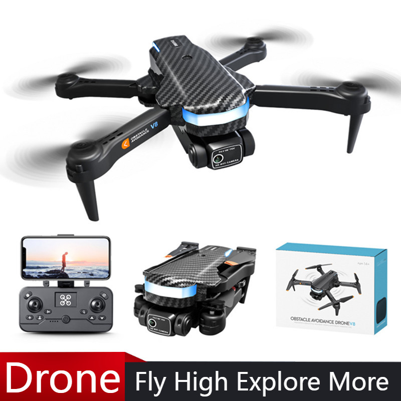 Drone Gimbal 2 Axis - V8 Drone professionale Mini 8K HD