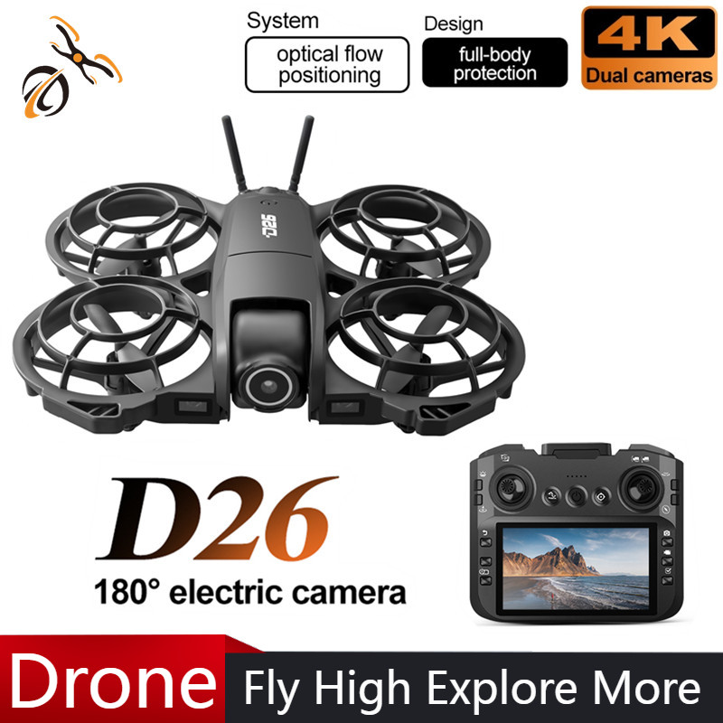 Drone Gimbal Case - Drone D26 4K HD Aereo 180°