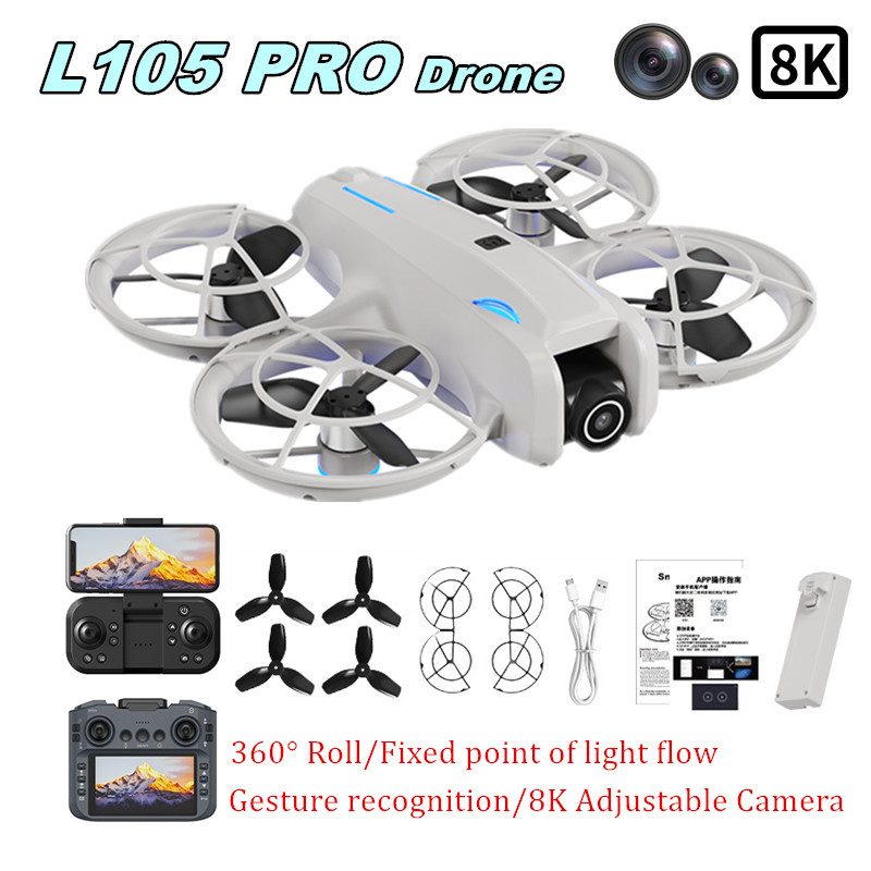 Drone Gimbal Brushless - Drone L105 PRO con Doppia Lente
