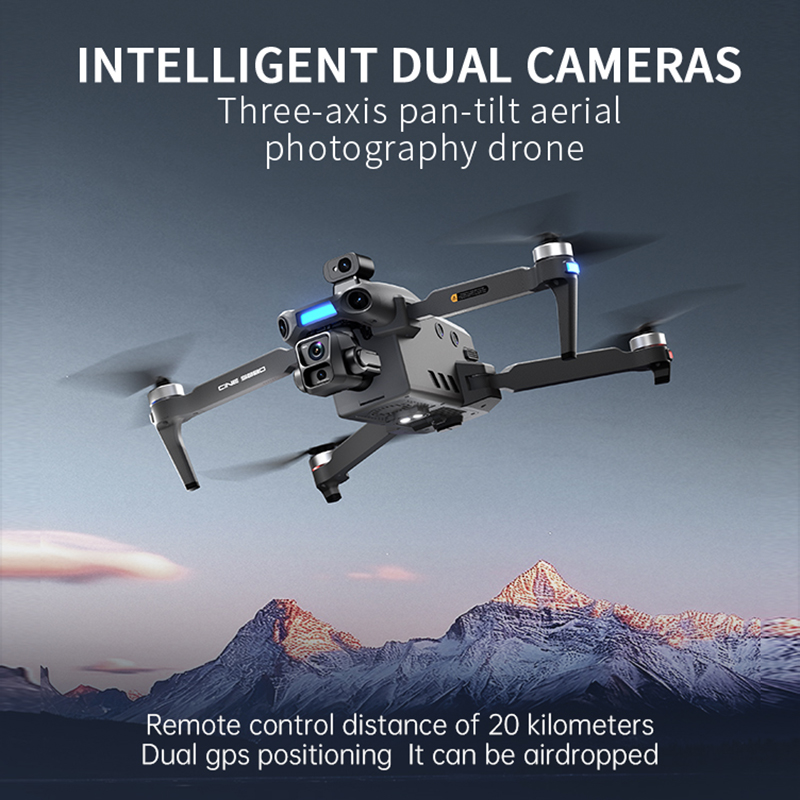 Nuovo Drone 2026 con Doppia Fo - Drone Gimbal Brushless recensione e prezzo