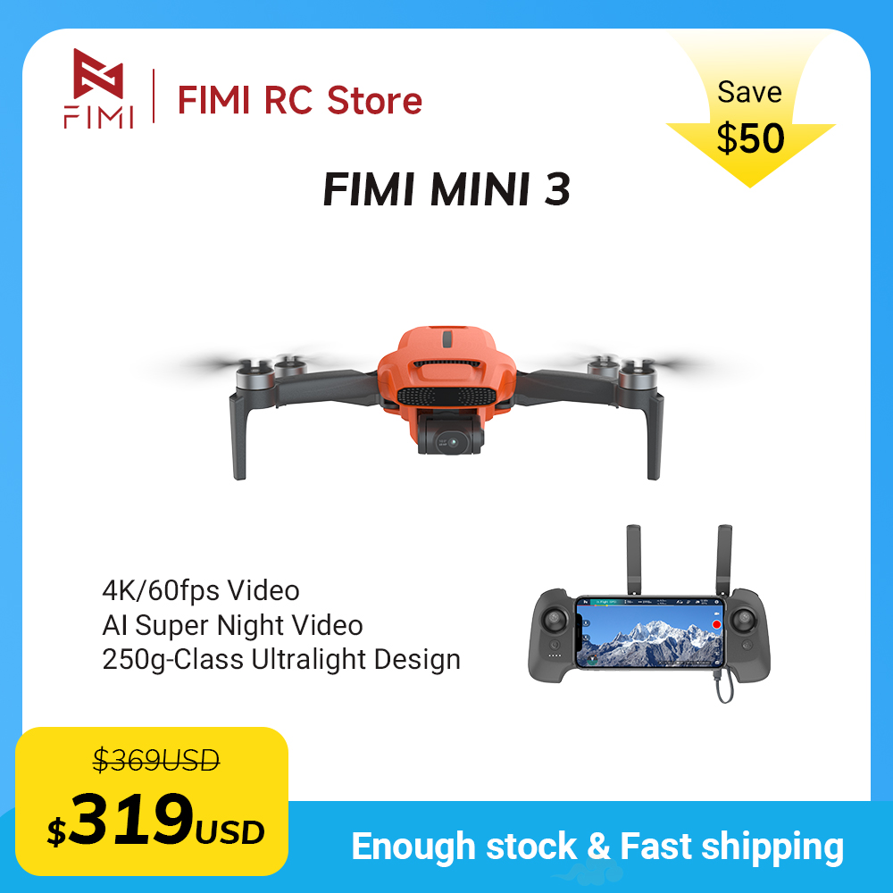 FIMI MINI 3 Drone con Telecame - Drone Gimbal 3 Axis recensione e prezzo